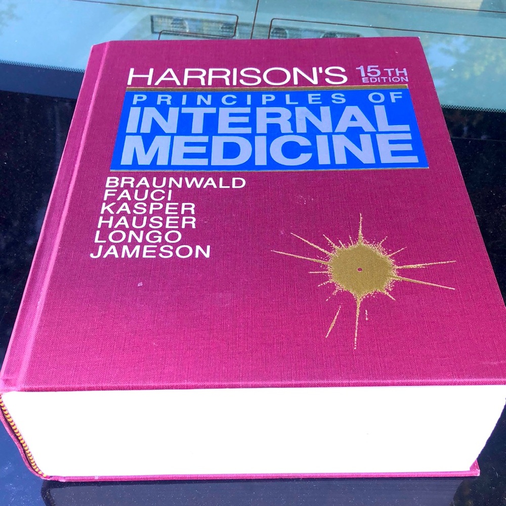 HARRISON'S PRINCIPALS OF INTERNAL MEDICINE/15th Ed/ HC/Medical